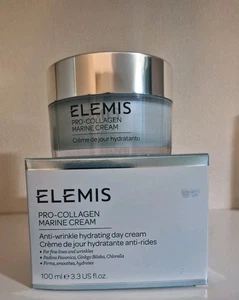 Elemis Pro-Collagen Marine Cream 100ml Supersize,. Anti-wrinkle Hydrating Cream - Picture 1 of 4