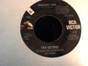 Metros sweetest one RCA 8994 doo wop   northern soul 7" 45  - Bild 1 von 1