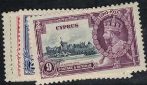 Cyprus Silver Jubilee SG 145-8 MOG (4ebj) - Picture 1 of 1