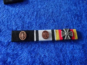 Bandspange Leistunsabzeichen bronze + Schützenschnur bronze + Veteranenabzeichen - Picture 1 of 2