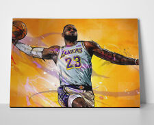 Affiche ou toile dunk Lebron James Lakers