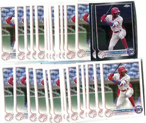 (29) 2022 Topps Pro Debut Johan Rojas - 2 cromados y 27 base #PD-65 - ¡Filis!¡! - Imagen 1 de 1
