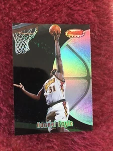 1997 Bowman's Best Refractor Adonal Foyle RC Colgate Golden State Warriors - Bild 1 von 2