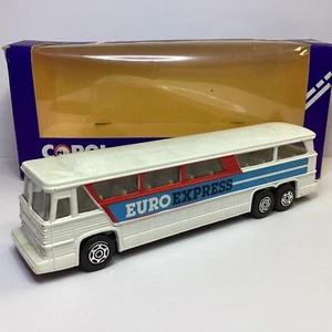 Corgi Euro Express Bus 16cm Long Metal Model - Picture 1 of 3