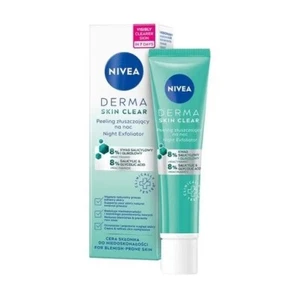 NIVEA Derma Skin Clear Night Exfoliator, 40 ml - Picture 1 of 3