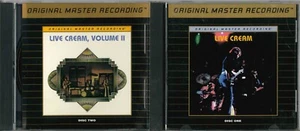  Cream Live Cream 1-2 (CD, Jan-1995, 2 Discs, Mobile Fidelity Sound Labs Gold - Foto 1 di 4