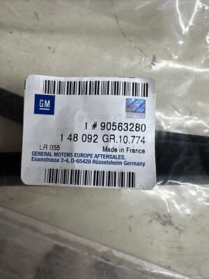 GM 90563280 Weatherstrip, puerta trasera lateral Cadillac Catera 1997-01 4 puertas nuevo de stock Foto 1 de 4