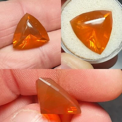 💎10.27ct GORGEOUS Precision-Cut Oregon "Juniper Ridge" Fire Opal Gemstone💎 - Image 1 of 4