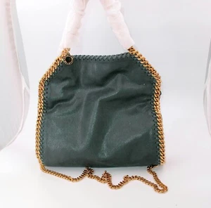 Original STELLA McCARTNEY "FALABELLA" Mini TOTE Ladies Handbag Green "CRE"**** - Picture 1 of 11