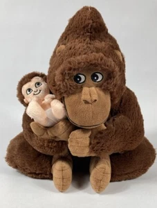 Disney Plüsch Stofftier Tarzan Affe Kala mit Baby ca. 30 cm groß Musical Selten - Bild 1 von 5
