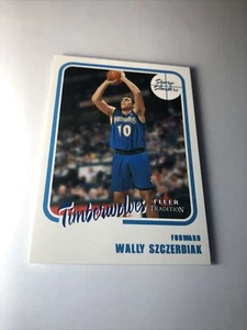 00-01 Fleer Sharp Shooters Wally Szczerbiak Insert Card (Minnesota Timberwolves) - Bild 1 von 2