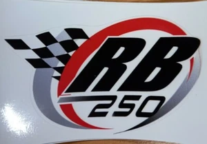 RB 250 Auto Vespa Lambretta Roller Fahrrad Camper Van Decal Aufkleber - Bild 1 von 1