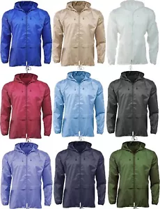 Unisex Waterproof Raincoat Mens Outdoor Wind Rain Forest Jacket Coat Hoddie - Picture 1 of 10
