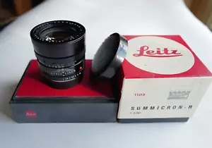 Leica Leitz R 90MM F2 SUMMICRON-R 3 Cam Lens made in Canada 11219 ser# 3132245 - Picture 1 of 19
