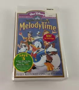 Melody Time (1948) Special Edition 1998 Release VHS New Sealed - Picture 1 of 4