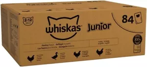 Junior Poultry Selection in Jelly 84 Pouches Wet Kitten & Cat Food (84 x 85 g) - Picture 1 of 10
