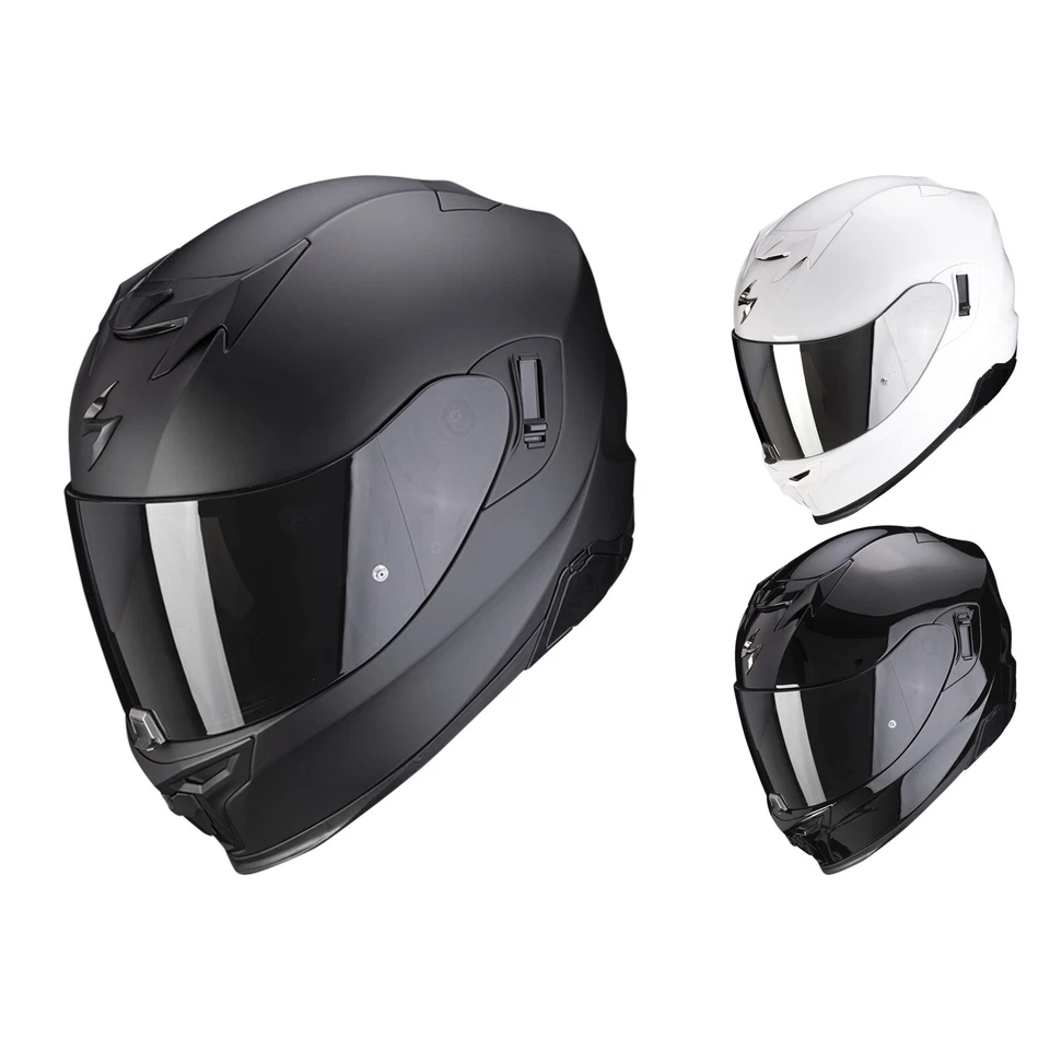 Scorpion Motorrad Helm EXO-520 EVO Air Solid Integralhelm inkl. Pinlock Scheibe - Bild 1 von 1