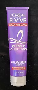 Balsamo viola L'Oréal Paris Elvive colore vibrante 5,1 fl oz - Foto 1 di 2
