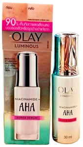 Olay Luminous Niacinamide AHA Super Serum 30ml reduce dark acne scars dark spots - Picture 1 of 12