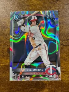 2025 Bowman Chrome Kyle DeBarge 1st Bowman /399 Minnesota Twins #BCP-139 - Bild 1 von 2