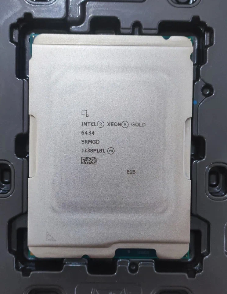 Intel Xeon Gold 6434 CPU 3.70 GHz 8 Cores/16 Threads Processor - Image 1 of 1