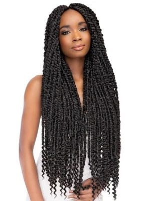 Janet Collection Nala Tress Synthetic Crochet Hair  PASSION TWIST BRAID  24" - Image 1 of 4
