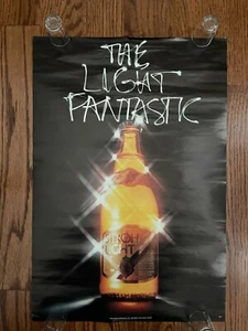 Vintage STROH'S LIGHT BEER Poster "The Light Fantastic" Beer Advertising Detroit - Picture 1 of 6