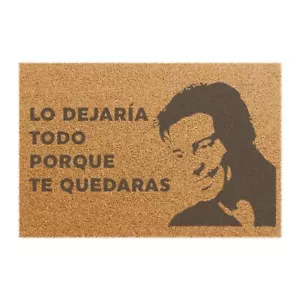 Coir Doormat /Front Doormat /Welcome non Slip Backing /Chayanne Lo dejaria todo - Picture 1 of 5