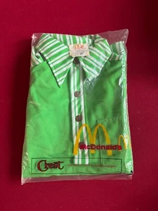 1976, McDonald's, "Un-Used", Employee (Green) Uniform (Scarce / Vintage) - Picture 1 of 5