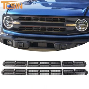 Rejilla delantera de fibra de carbono 6 piezas para Ford Bronco 2021+ - Imagen 1 de 10