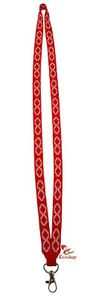 Étchiboy Lanyard Dragonne Beaded Red Métis Perlée Rouge - Picture 1 of 3