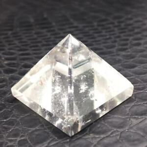 High Quality Natural Clear Quartz Crystal Carved Pyramid Healing Energy Decorate