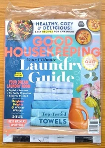 Good Housekeeping magazine Jan/Feb 2022 Laundry Guide How to Quit Recipes - Picture 1 of 4