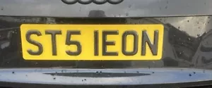 More details for personalised number plate leon