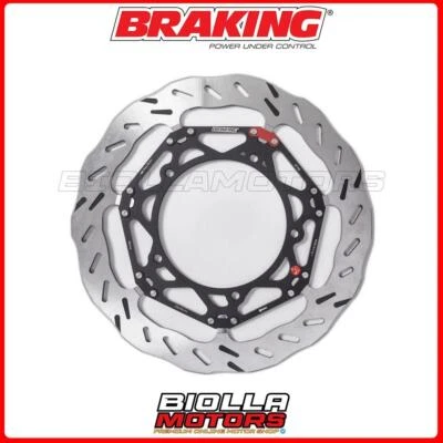 EP111R DISCO FRENO ANTERIORE DX BRAKING YAMAHA YZF R6 600 2016 - WAVE FLOTTANTE  Foto 1 de 4