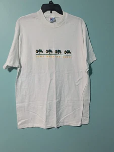 vintage hanes beefy john deere t- shirt size large - Picture 1 of 11