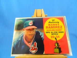 Manny Ramirez Topps Chrome 200 8Anniversary Topps All Star Rookie Team ARC4 - Picture 1 of 1