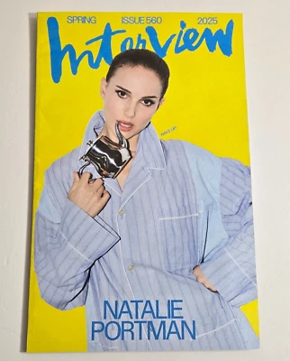 Natalie Portman Interview Magazine Spring 2025 Zohran Mamdani Tate McRae Sklenar - Image 1 of 4