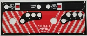 NEO GEO Bedienfeld Overlay Siebdruck CPO PA EXKLUSIV! - Bild 1 von 4