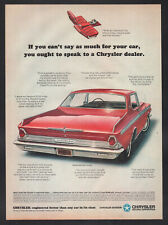 1964 Chrysler print ad red 300 2-dr Hardtop