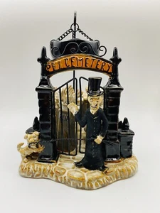 YANKEE CANDLE Boney Bunch 2014 Pet Cemetery Wax Burner RARE - Bild 1 von 14