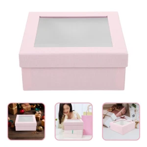 Gift Box Bridesmaid Christmas Boxes with Lids Wrapping for Gifts - Picture 1 of 12