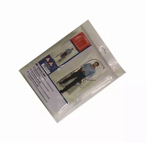 Folientür aus LDPE - Folie Staubschutztür Bautür Staubschutz Tür 1,20m x 2,20m - Bild 1 von 6