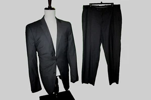 CARAVELLI Men's 44L Polyester Blend 2B 2-Vent Suit + Pants 38 X 30 - Picture 1 of 11