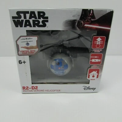 Star Wars Disney Motion Sensing UFO Ball Helicopter R2-D2 NIB - Image 1 of 3