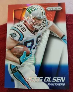 2014 Panini Prizm Red White & Blue Prizm #114 GREG OLSEN Carolina Panthers - Bild 1 von 7