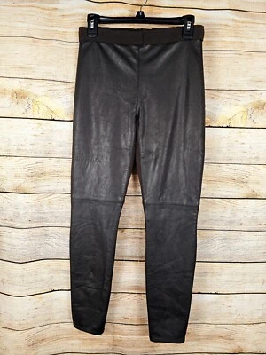 Legging elástica de couro sintético Bailey 44 nova com etiquetas tamanho médio  - Imagem 1 de 4