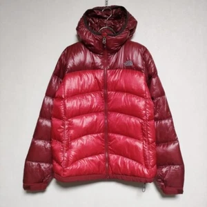 THE NORTH FACE NDW18104 Aconcagua Hoodie Down jacket Red 4-0925A∞ - Picture 1 of 5
