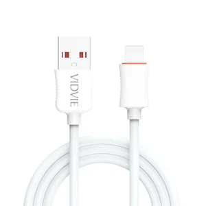 VIDVIE USB Charger Cable for Iphone type C or Micro LONG CABLE 7 FEET - Picture 1 of 18