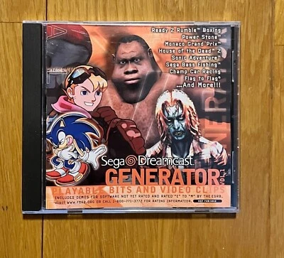 Generator Sega Dreamcast Japan Demo VOL.1 - Image 1 of 3